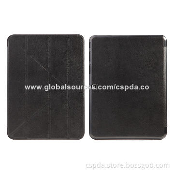 Ultra-slim Hot Press Hard PC Back + PU Leather Cases for Samsung Galaxy Tab 4 10.1, Different Colors